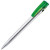 Ручка шариковая KIKI SAT светло-зеленый, серебристый