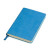 Блокнот  А6 "URBAN", мягкая обложка, голубой, в клетку голубой