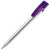 Ручка шариковая KIKI SAT фиолетовый, серебристый
