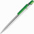 Ручка шариковая MIR SAT зеленый, серебристый