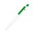 Ручка шариковая MIR белый, зеленый