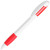 Ручка шариковая с грипом X-5 белый, красный