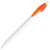 Ручка шариковая X-1 белый, оранжевый