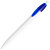 Ручка шариковая X-1 белый, темно-синий