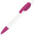 Ручка шариковая TRIS розовый, белый