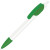 Ручка шариковая TRIS белый, ярко-зеленый