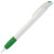 Ручка шариковая с грипом NOVE белый, зеленый
