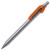 Ручка шариковая SNAKE оранжевый, серебристый