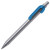 Ручка шариковая SNAKE голубой, серебристый