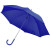 Зонт-трость с пластиковой ручкой, механический; зеленый; D=103 см; 100% полиэстер 190 T синий