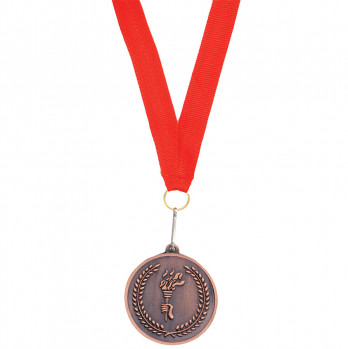 Медаль наградная на ленте "Бронза"