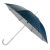 Зонт-трость «Майорка» синий/серебристый