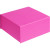 Коробка Pack In Style, белая розовый, фуксия