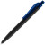 Ручка шариковая Prodir QS01 PRT-P Soft Touch, черная с красным черный, синий