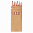 Набор цветных карандашей мини TINY,6 цветов
