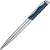 Ручка металлическая шариковая «Глазго» серебристый/синий