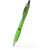 Ручка пластиковая шариковая MERLIN зеленое яблоко