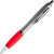 Ручка пластиковая шариковая CONWI красный