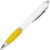 Ручка пластиковая шариковая с антибактериальным покрытием CARREL желтый