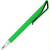 Ручка пластиковая шариковая IRATI черный/зеленый