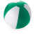 Пляжный мяч «Palma» зеленый/белый