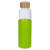 Стеклянная бутылка для воды в силиконовом чехле «Refine» прозрачный, зеленое яблоко, натуральный