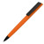 Ручка пластиковая шариковая «C1» soft-touch черный, оранжевый