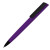 Ручка пластиковая шариковая «C1» soft-touch черный, фиолетовый