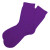 Носки однотонные «Socks» мужские фиолетовый
