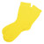 Носки однотонные «Socks» женские желтый