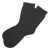 Носки однотонные «Socks» женские графитовый