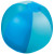 Мяч надувной пляжный «Trias» синий