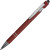 Ручка-стилус металлическая шариковая «Sway» soft-touch темно-красный/серебристый