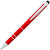 Ручка-стилус шариковая «Charleston» красный/серебристый