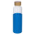 Стеклянная бутылка для воды в силиконовом чехле «Refine» прозрачный, голубой, натуральный