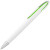 Ручка пластиковая шариковая «Rio» белый/зеленый