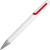 Ручка пластиковая шариковая «Nassau» белый/красный