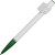 Ручка пластиковая шариковая «Тенерифе» белый/ зеленый
