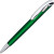 Ручка пластиковая шариковая «Нормандия» зеленый металлик/серебристый