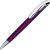 Ручка пластиковая шариковая «Нормандия» фиолетовый металлик/серебристый