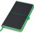 Блокнот А5 «Color Rim» черный/зеленый