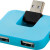 USB Hub «Gaia» на 4 порта синий