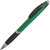 Ручка пластиковая шариковая «Turbo» зеленый/черный/серебристый