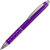 Ручка пластиковая шариковая «Bling» пурпурный/серебристый
