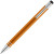 Ручка металлическая шариковая «Hawk» оранжевый/серебристый