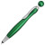 Ручка-стилус шариковая «Naples» зеленый/серебристый