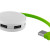 USB Hub «Round» белый/лайм