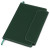 Блокнот A5 «Horsens» с шариковой ручкой-стилусом зеленый, серебристый