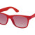 Очки солнцезащитные «Sun Ray» с прозрачными линзами красный