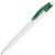 Ручка пластиковая шариковая «Какаду» белый/зеленый